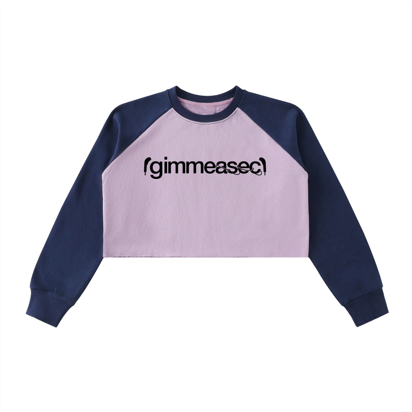 Gimmeasec Headphone Crop Sweatshirt