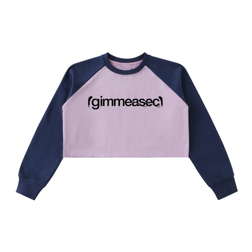 Gimmeasec Headphone Crop Sweatshirt